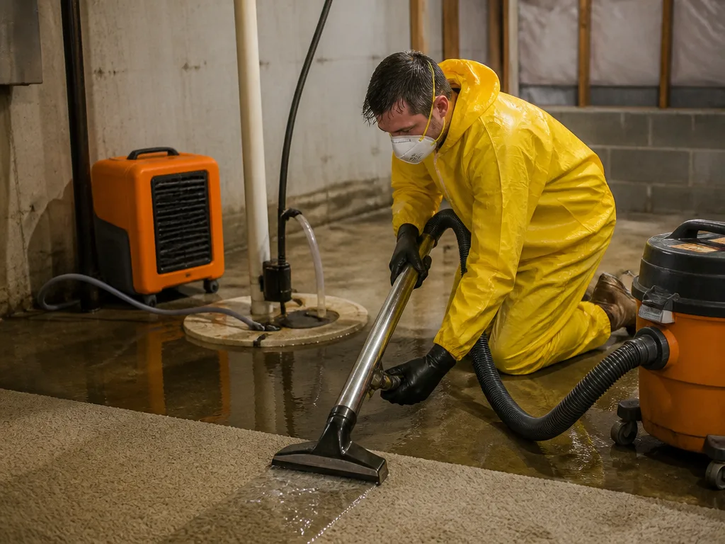 Basement Flooding Cleanup