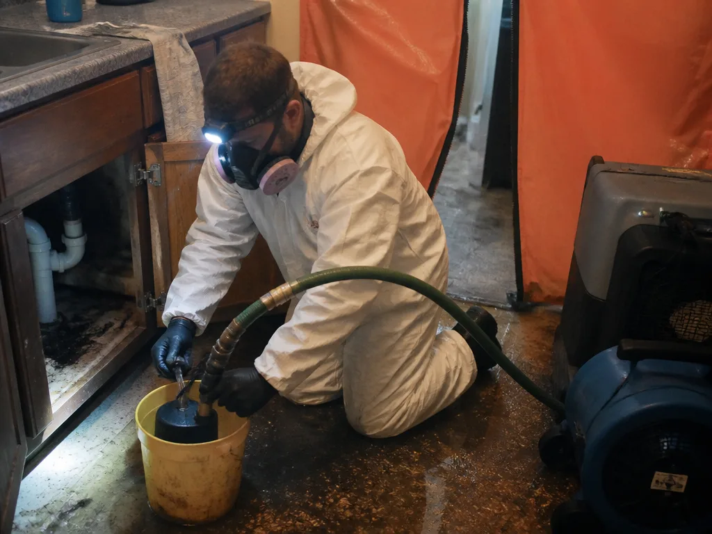 Burst Pipe Cleanup