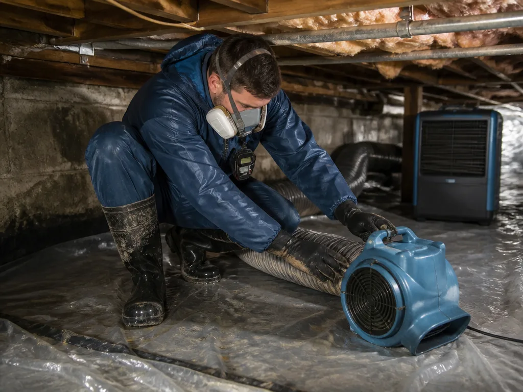 Crawl Space Drying